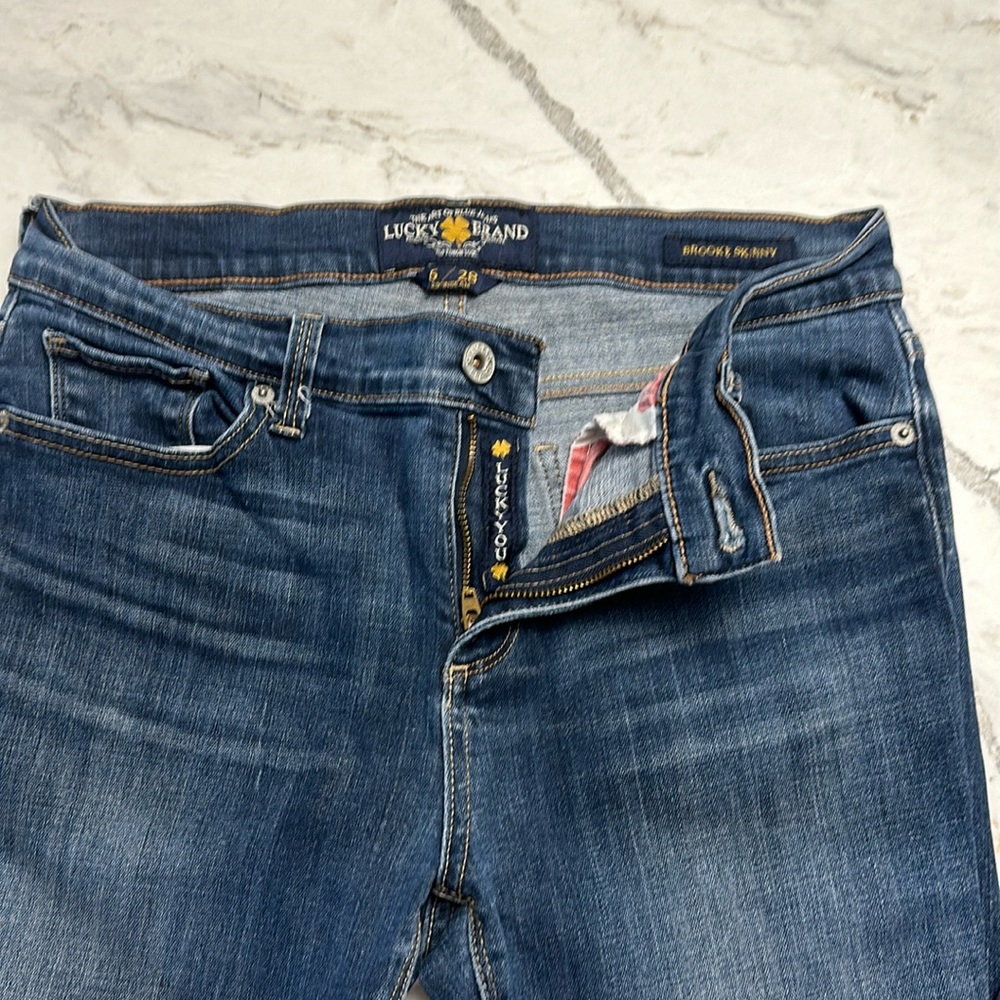 Lucky brand Brooke skinny jeans size 6
